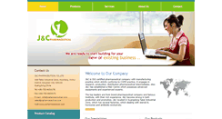 Desktop Screenshot of jcpharmaceutical.com