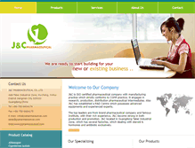Tablet Screenshot of jcpharmaceutical.com